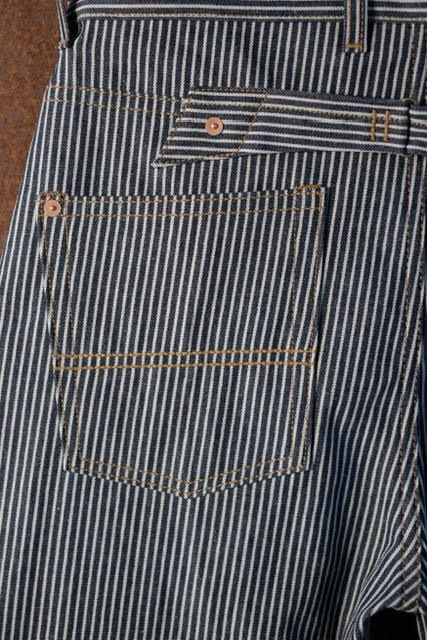 Hickory Stripe Denim Trousers